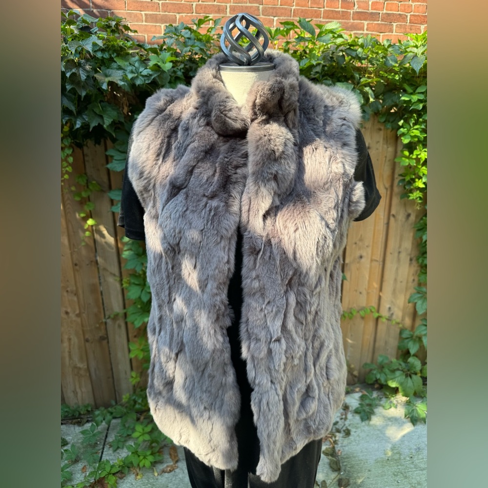 Ava & Kris Brown Fur Vest